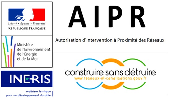 AIPR - Autorisation d'intervention à proximité des réseaux